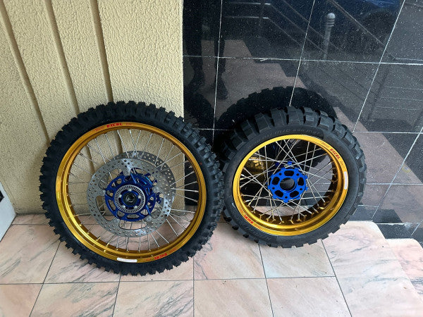 BMW R 1250GS excel haan gold blau